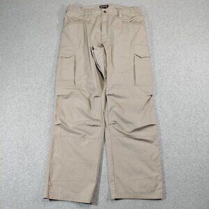 Vertx Fusion LT Stretch Tactical Pants Mens 34x30 Khaki 37.5 Tech Cargo